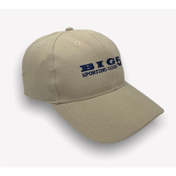Big 5 Sporting Goods  Baseball Cap Hat 100% Cotton, Beige Color , New Condition - Picture 1 of 4